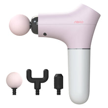 將圖片載入圖庫檢視器 ABKO MG03 韓國 Pink Cordless Massage Gun 極輕身450g, 低音操作52db, 強勁按力2400rpm mini靜音筋膜按摩槍
