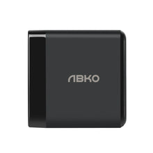 將圖片載入圖庫檢視器 韓國 ABKO PDC03 智能GaN 氮化鎵 快速充電器 PD 65W+QC3.0 USB-C 連 美式/歐式/英式插頭 110V-240V
